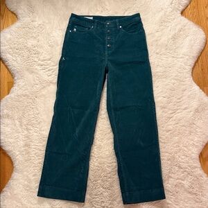 Stio Deep Teal Corduroy Pants